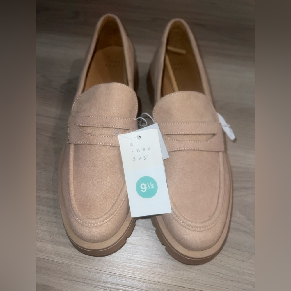 A New Day Women's Archie Loafer Flats Tan